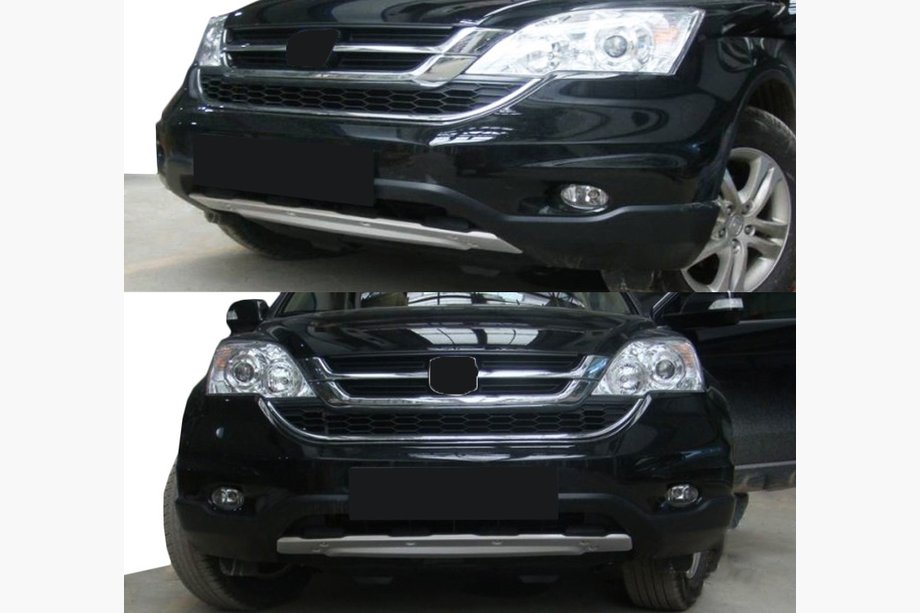 Honda CRV 2007–2011 Främre och bakre läppspoiler V3 (2007-2010) Image