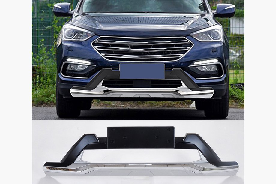 Hyundai Santa Fe 3 2012–2018 Främre och bakre läppspoiler (2016-2018) Image