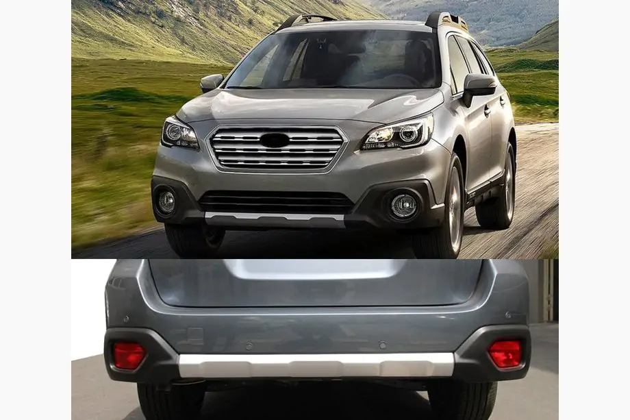 Subaru Outback 2014–2019 Främre och bakre läppspoiler V1 (2 st, EU) Image