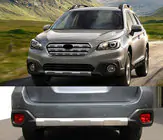 Subaru Outback 2014–2019 Främre och bakre läppspoiler V1 (2 st, EU) foto 1