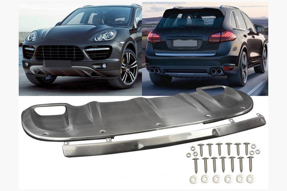 Porsche Cayenne 2010–2017 Främre och bakre läppspoiler Cixtai (2010-2014) Foto 1