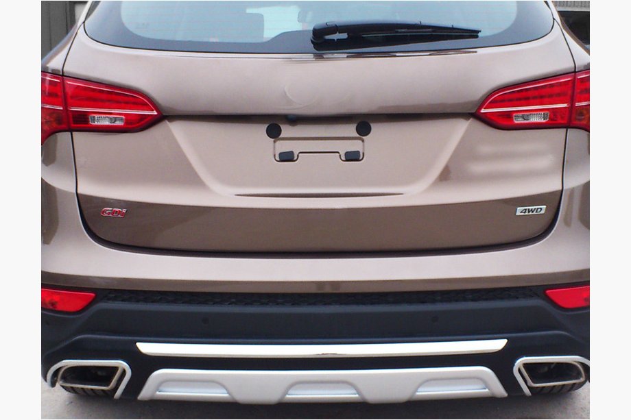 Hyundai Santa Fe 3 2012–2018 Bakre stötfångarläpp (2012-2016) Image