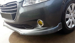 Peugeot 301 2012– Frontläpp till stötfångare (2012-2017, för lackering) foto 1