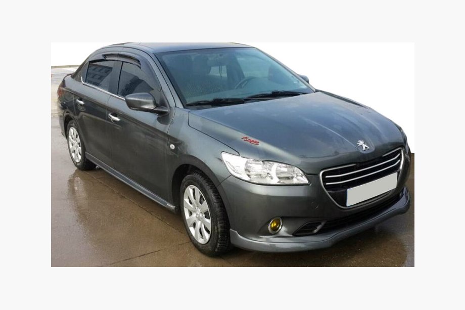 Peugeot 301 2012– Sidokjolar 2012-2017 (för lackering) Image