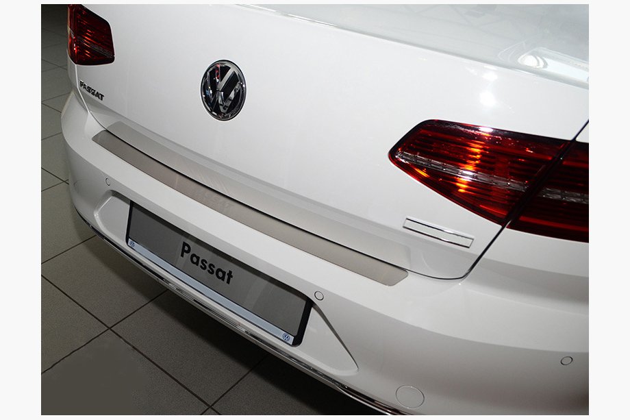 Volkswagen Passat B8 2015–2023 Bakre stötfångarskydd Nataniko (rostfritt stål) Sedan Image