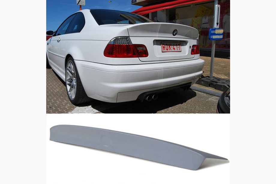 BMW 3-serie E46 1998–2006 Spoiler Coupe (för lackering) Image