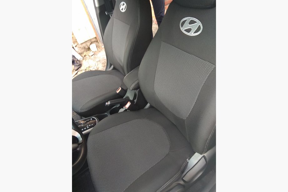 Hyundai Accent 2006–2010 Sätesöverdrag (tyg, Classik) Image
