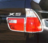 BMW X5 E53 1999–2006 Kromade bakljusramar (plast) foto 1