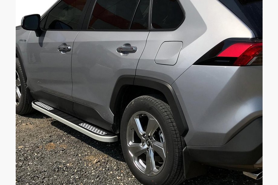 Toyota Rav 4 2019–2025 Sidosteg Tayga V2 (2 st, aluminium) Image