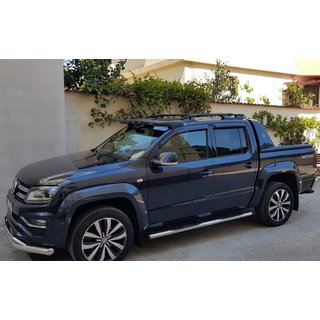 Sidorör (2 st, rostfritt stål) Volkswagen Amarok 2010–2022 foto 1