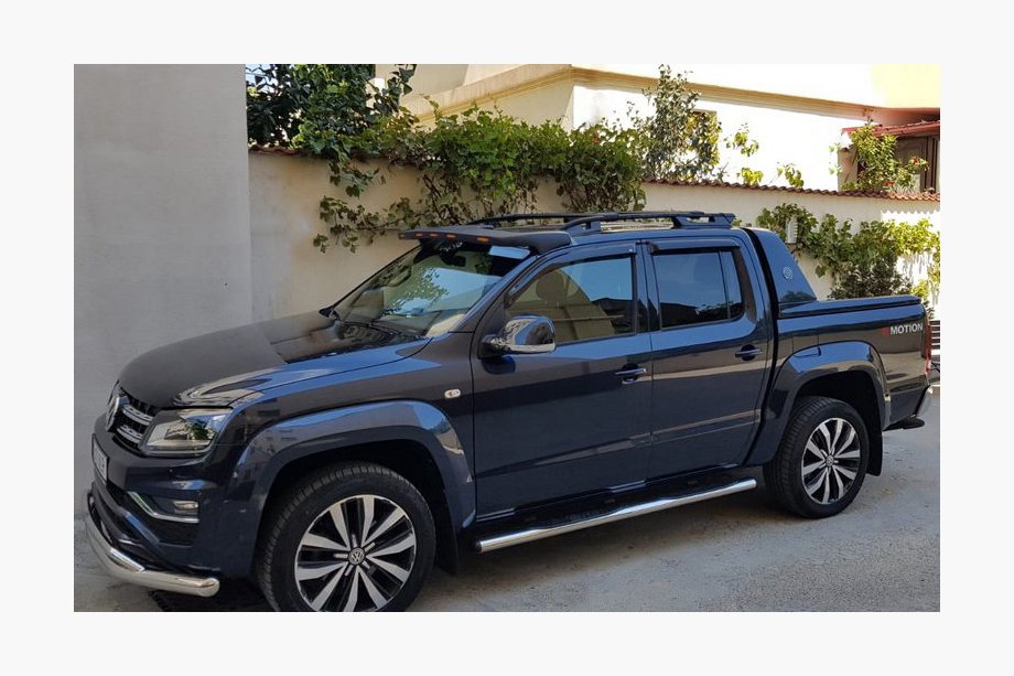 Volkswagen Amarok 2010–2022 Sidorör (2 st, rostfritt stål) Image