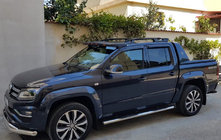 Volkswagen Amarok 2010–2022 Sidorör (2 st, rostfritt stål) foto 1
