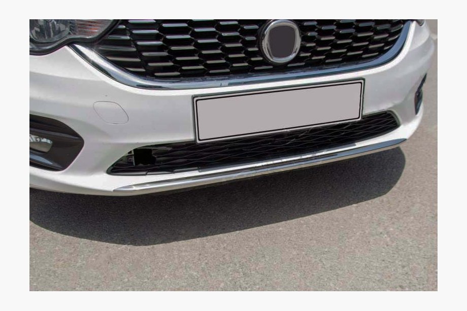 Fiat Tipo 2016– Rostfri skyddslist till främre stötfångare OmsaLine (2016-2020) Image