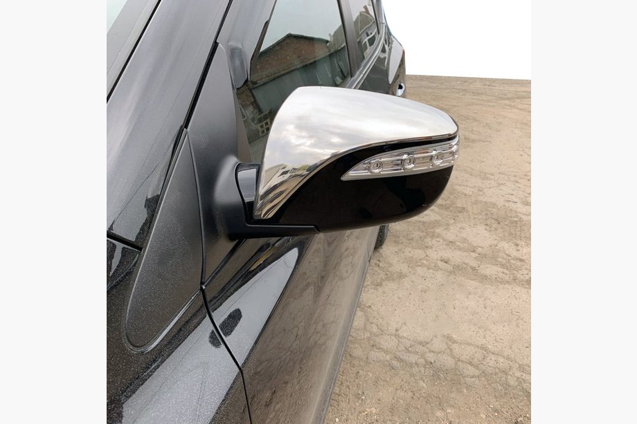 Hyundai IX-35 2010–2015 Spegelskal (2 st, rostfritt stål) Foto 1