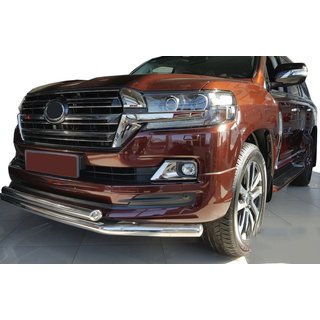 Främre frontbåge ST014 (2015+, rostfri) Toyota Land Cruiser 200 2007–2021 foto 1