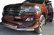 Toyota Land Cruiser 200 2007–2021 Främre frontbåge ST014 (2015+, rostfri) foto 1