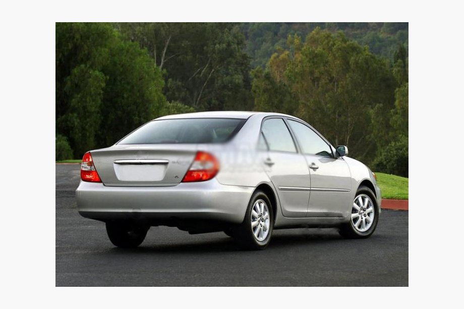 Toyota Camry 2001–2006 Kromlist ovanför registreringsskylten Image