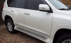 Toyota Land Cruiser Prado 150 2009–2023 Dörrlister (design 2013-2017) foto 1