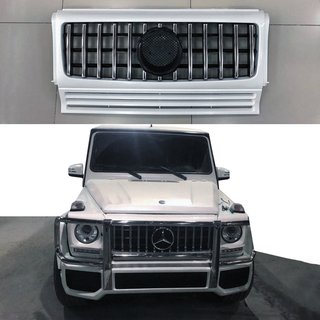 Frontgrill (GT, med kromlister) Mercedes G сlass W463 1990–2018 foto 3