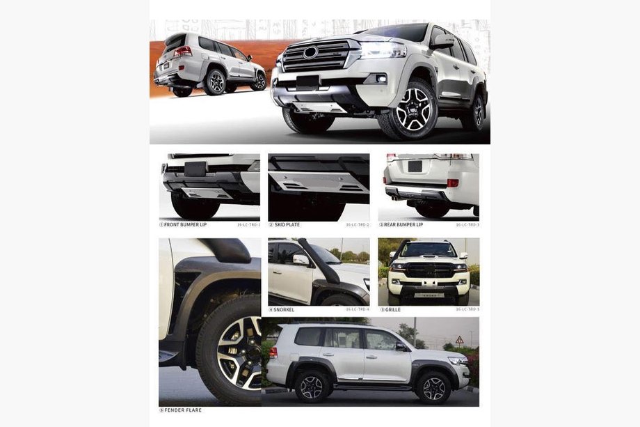 Toyota Land Cruiser 200 2007–2021 Bodykit 2016↗ (TRD-Safari) Image