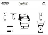 Mitsubishi Colt 1996–2004 Instrumentpanelskydd Aluminium foto 5