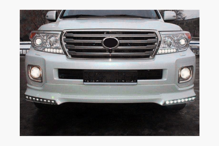 Toyota Land Cruiser 200 2007–2021 Bodykit-sats 2012-2015 (LC15) Svart färg Image