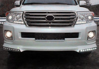 Toyota Land Cruiser 200 2007–2021 Bodykit-sats 2012-2015 (LC15) Svart färg foto 1