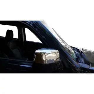 Spegelkåpor (2 st, rostfritt stål) Dodge Nitro 2006–2011 foto 1