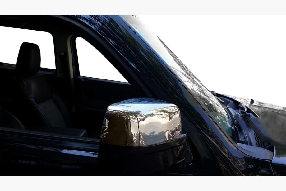 Dodge Nitro 2006–2011 Spegelkåpor (2 st, rostfritt stål) Image
