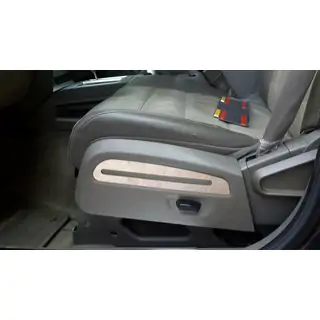 Kromade säteslister (rostfritt stål) Dodge Nitro 2006–2011 foto 2