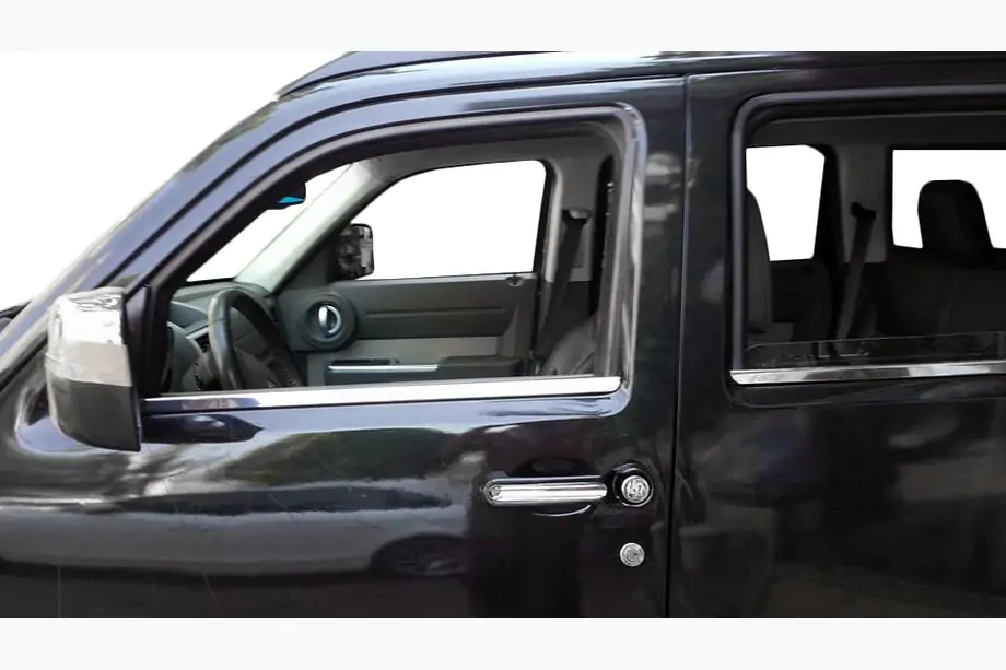 Jeep Cherokee/Liberty 2007–2013 Fönsterlist (rostfritt stål) Image