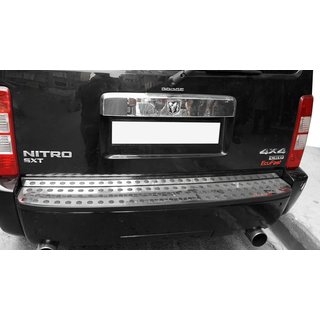 Bakre stötfångarskydd i rostfritt stål Dodge Nitro 2006–2011 foto 1
