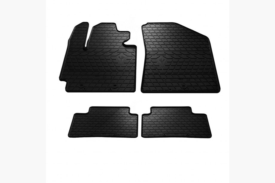 Kia Soul II 2013–2018 Gummimattor till kupén (4 st, Stingray Premium) Image