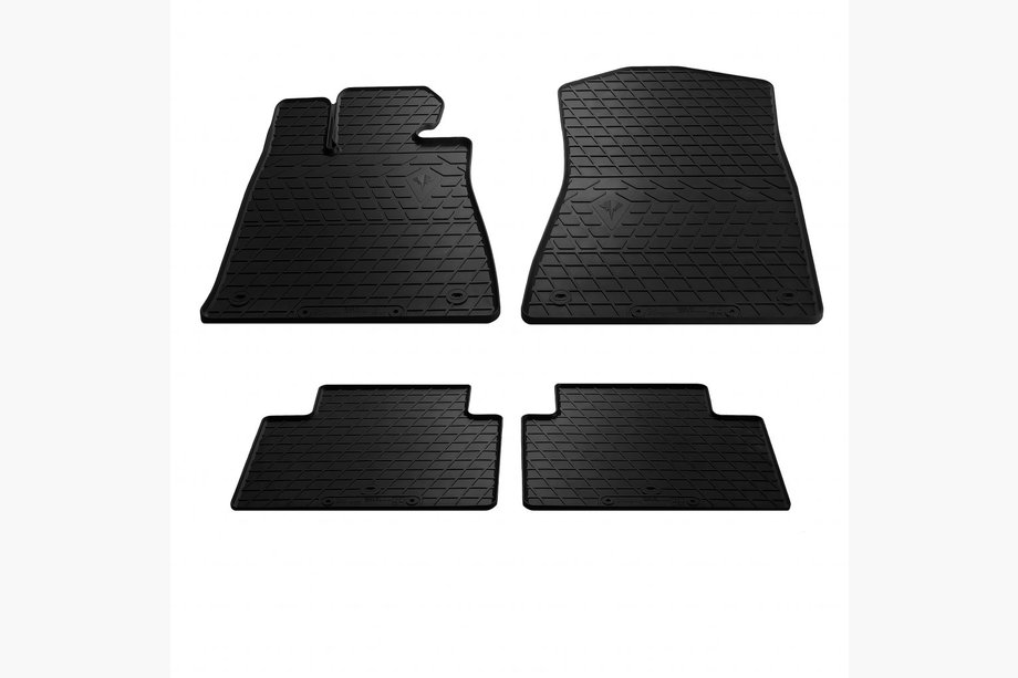 Lexus GS 2005–2011 Gummimattor för kupén 2WD (4 st, Stingray Premium) Image