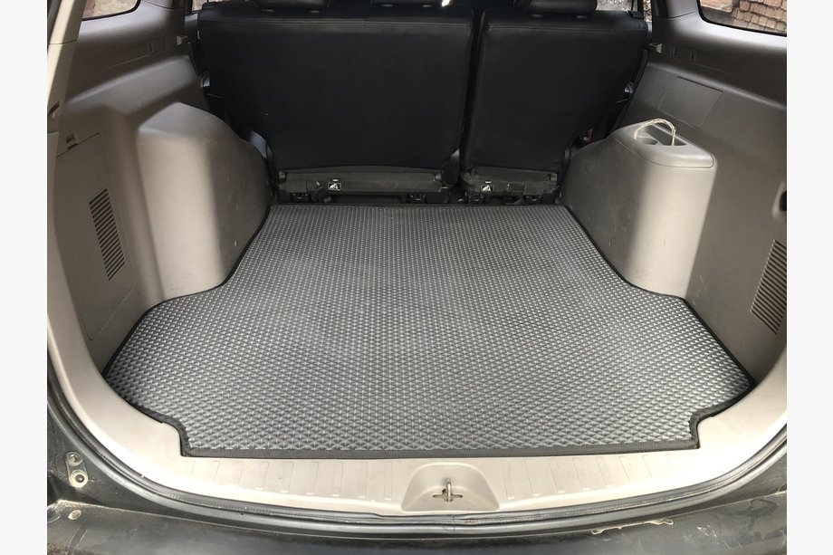 Mitsubishi Pajero Sport 2008–2015 Bagagerumsmatta (EVA, svart) Image