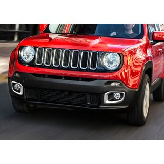 Kromade dimljuslister 2014-2018 (2 st, rostfritt stål) Jeep Renegade 2014– foto 1