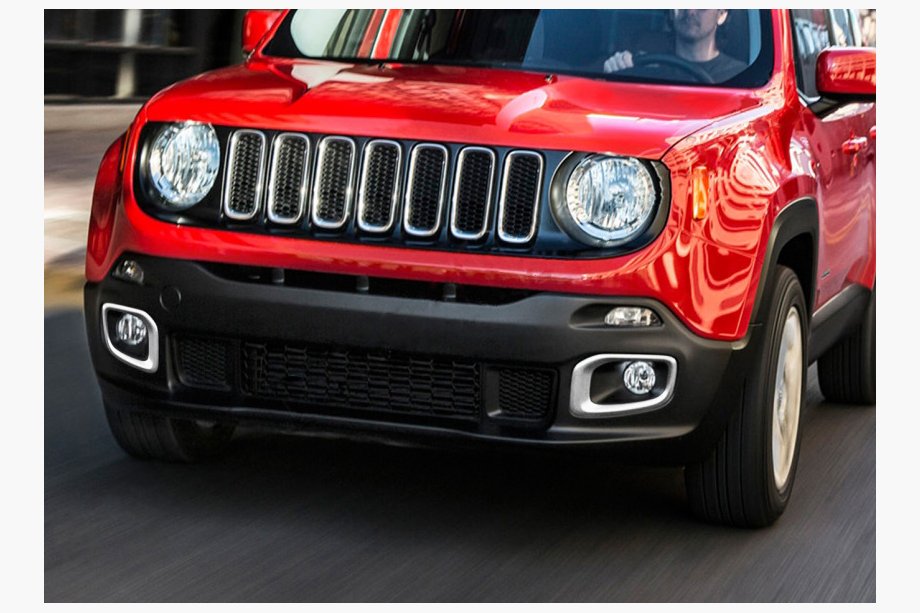 Jeep Renegade 2014– Kromade dimljuslister 2014-2018 (2 st, rostfritt stål) Image