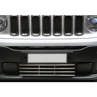 Stötfångargaller (rostfritt stål) Jeep Renegade 2014– foto 1