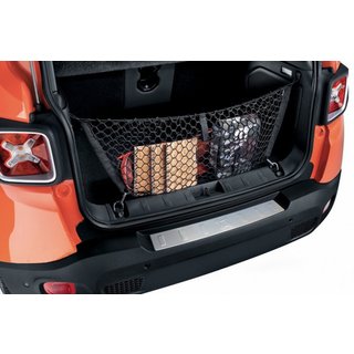 Bakre stötfångarskydd i rostfritt stål Jeep Renegade 2014– foto 1