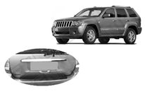 Jeep Grand Cherokee WJ 1999–2004 Bakre list (plast) foto 1