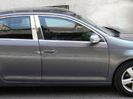 BMW 3-serie E90/E91 2005–2011 Dörrstolpskåpor i rostfritt stål foto 4