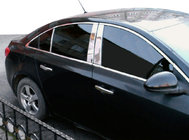 Fiat Albea 2002–2012 Dörrstolpslister (4 st, rostfritt stål) foto 1