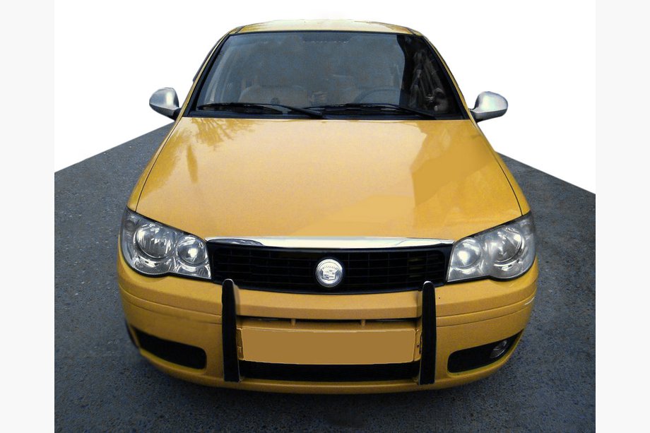 Fiat Albea 2002–2012 Kromlist för motorhuv i rostfritt stål Image