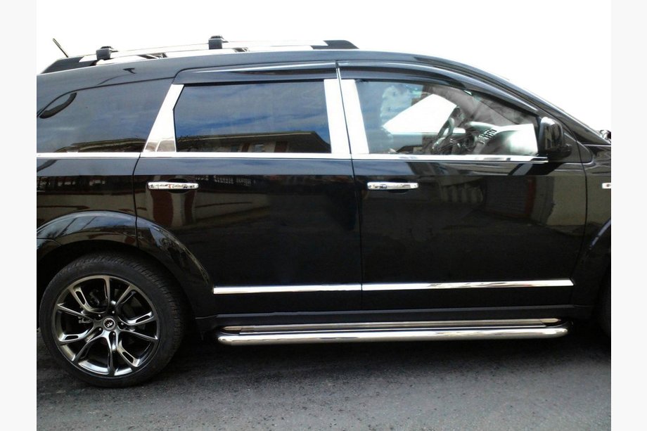 Fiat Freemont 2011–2016 Dörrlister (4 st, rostfritt stål) Image
