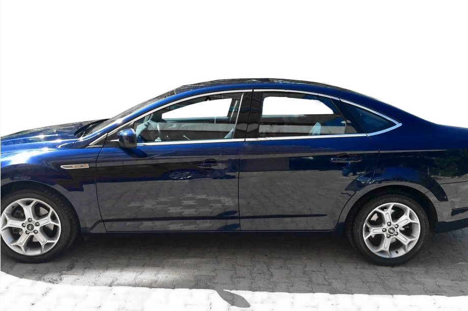 Ford Mondeo 2008–2014 Övre fönsterlister (6 st, rostfritt stål) Image