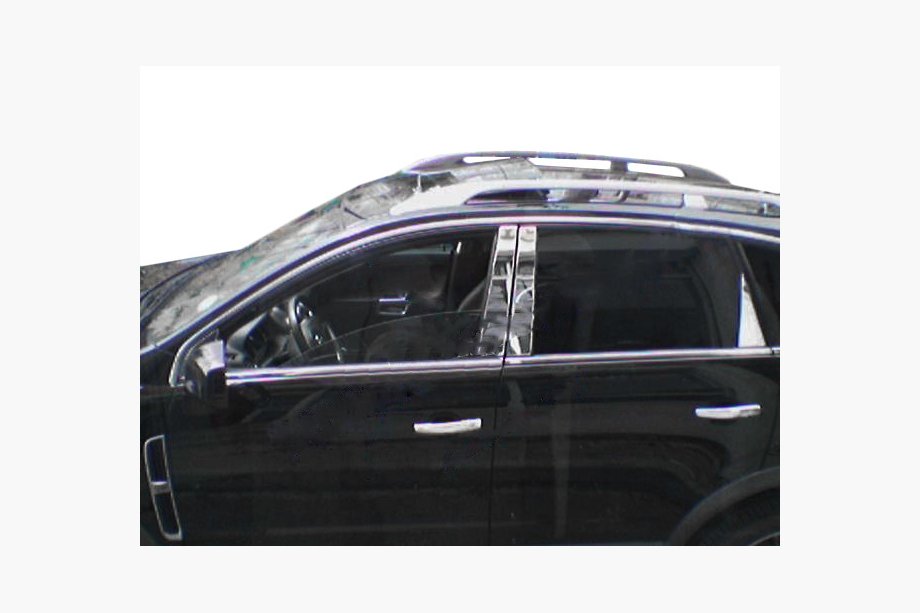 Opel Antara 2006–2017 Kromlistkit runt sidorutor (rostfritt stål) Image