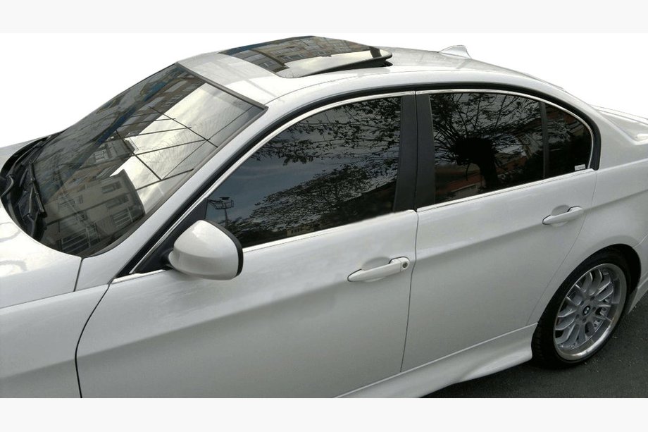 BMW 3-serien F30/F31 2012–2019 Fönsterlist (rostfritt stål) Image