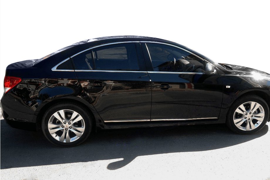 Chevrolet Cruze 2009–2015 Kåpor till dörrlister i rostfritt stål Image