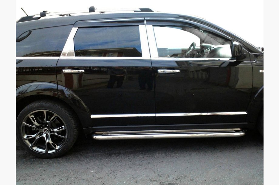 Dodge Journey 2008–2020 Dörrlister (4 st, rostfritt stål) Image