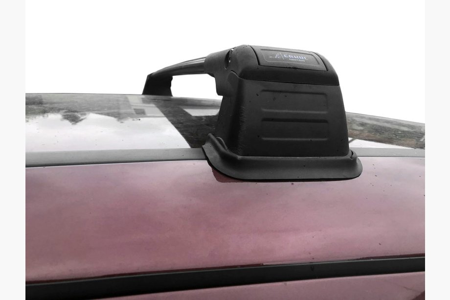 Mercedes B-class W245 2005–2011 Adapter till bilens originalfästen (2 st, låsbara med nyckel) Grå Image